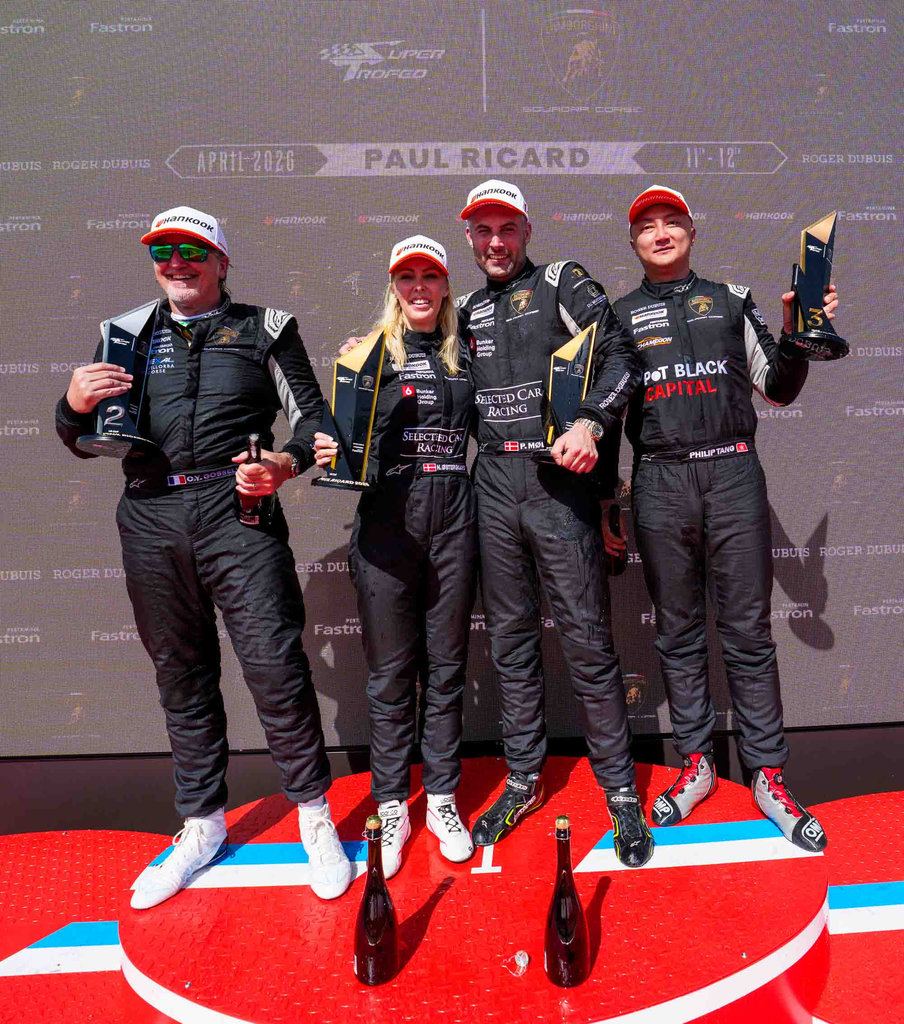 Sejr til DC Motorsport i Super Trofeo Europe-sæsonåbneren på Circuit Paul Ricard
(Foto: Mikkel Lyders)